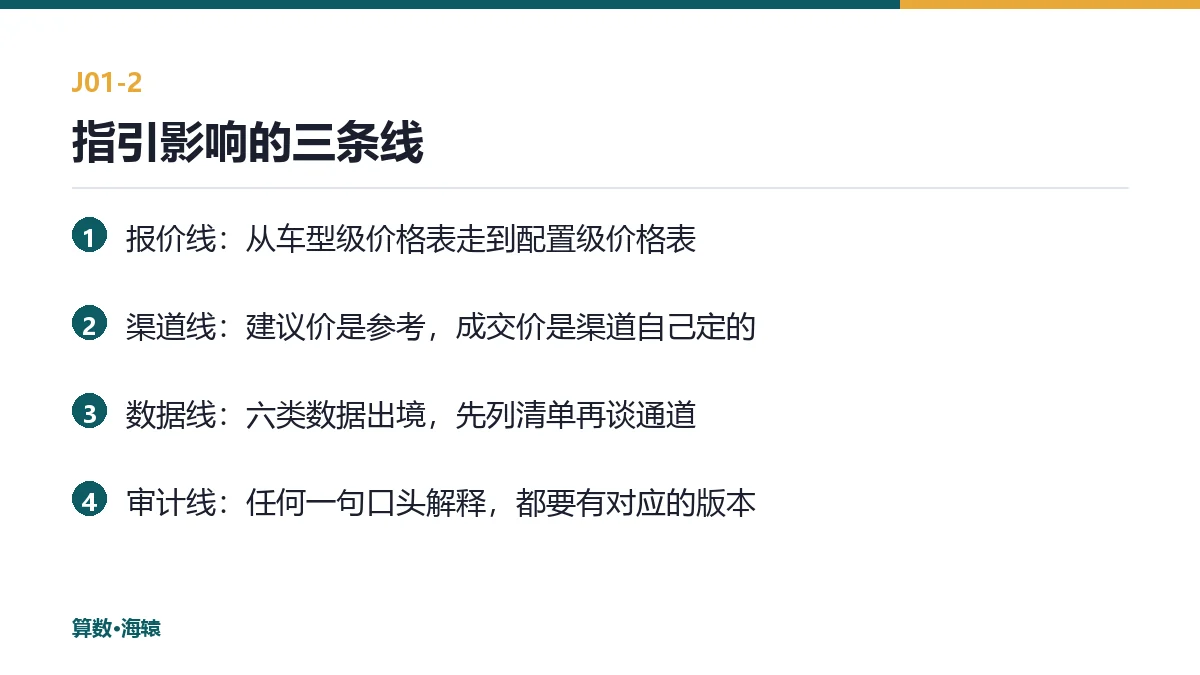 一份指引影响的不是法务流程,而是报价、渠道、数据三条线