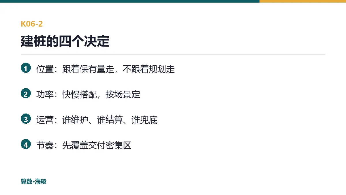 建桩的三种模式与代价