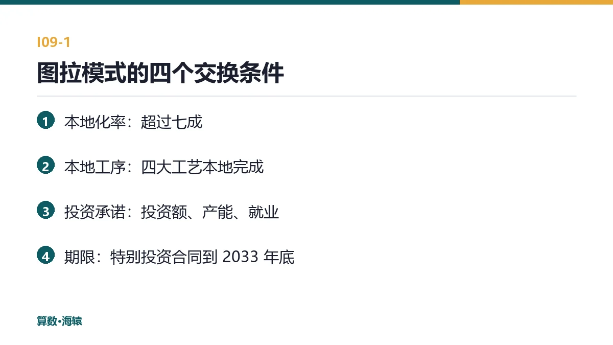 图拉模式的四个交换条件