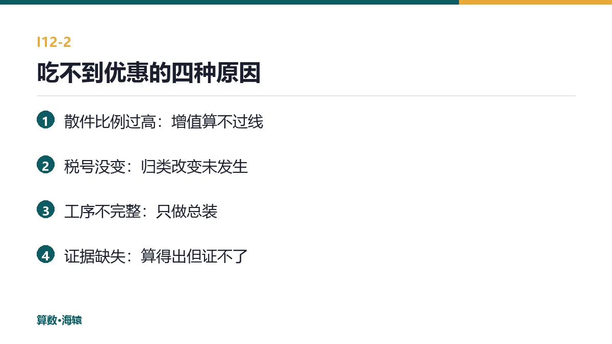 吃不到优惠的四种原因