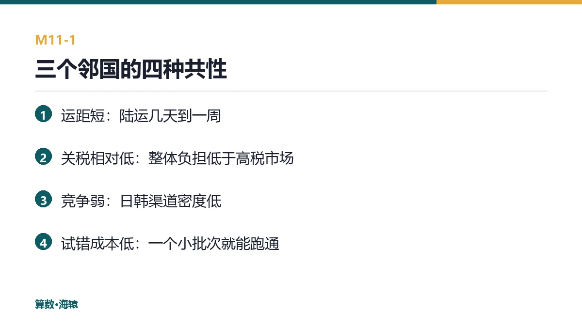 三个邻国的四种共性