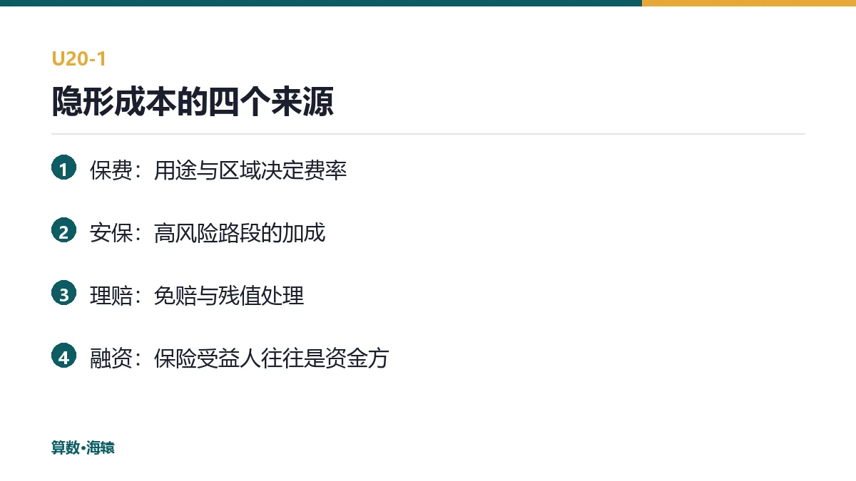 隐形成本的四个来源